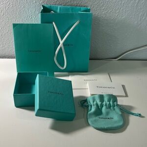 NEW Tiffany & Co. Blue Accessory Set